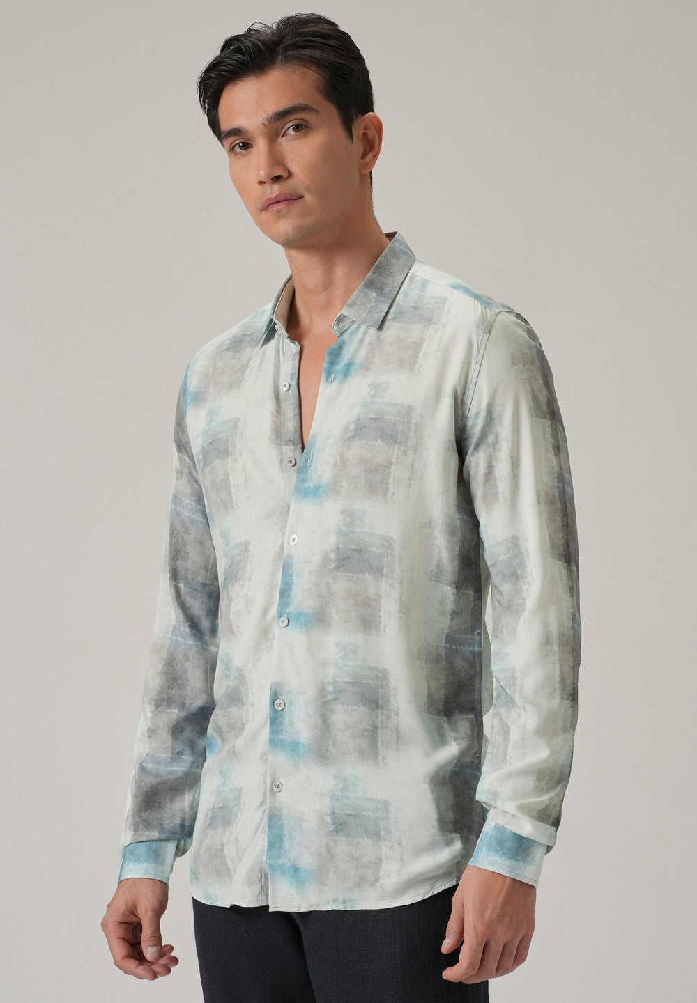 Washed Print Shirt