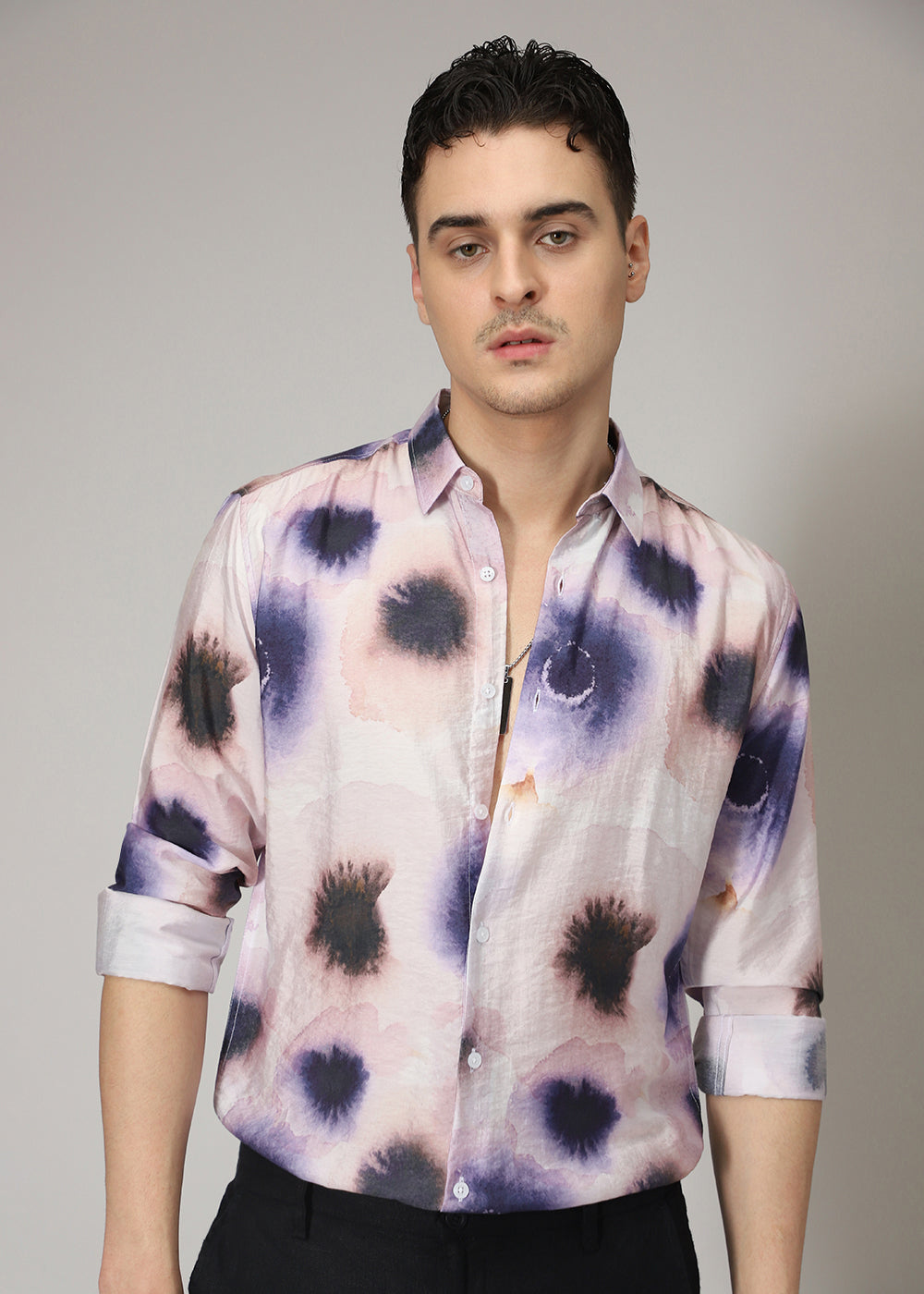 Watercolor Multi Print Shirt