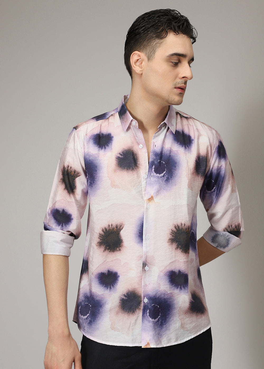 Watercolor Multi Print Shirt