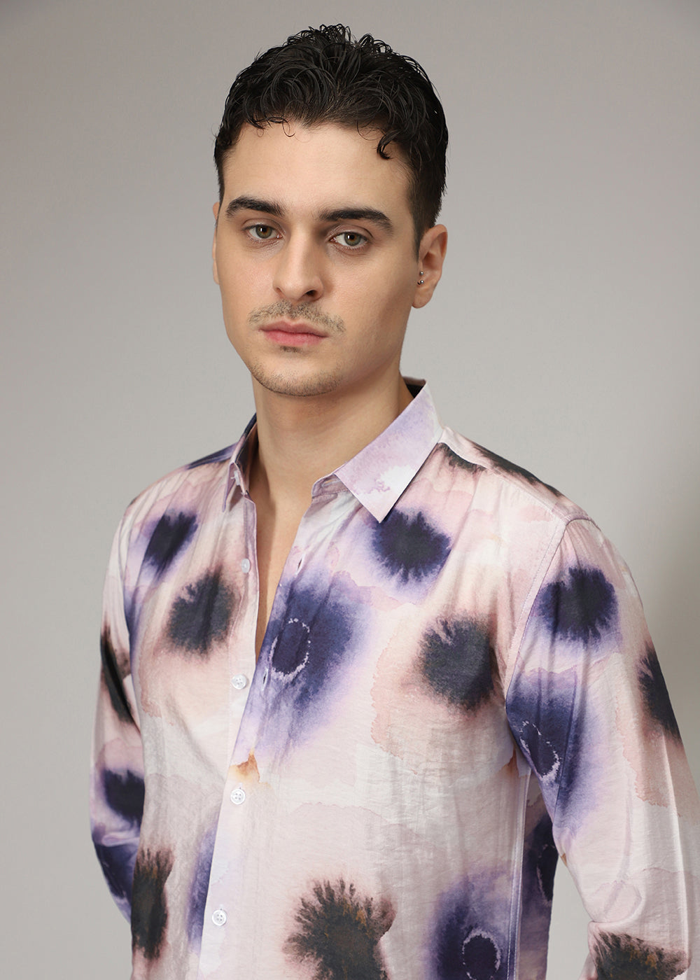 Watercolor Multi Print Shirt