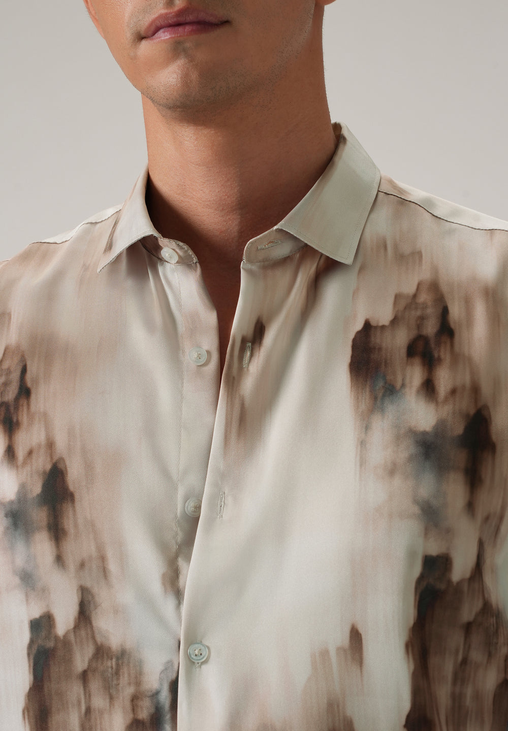 Watercolor Print Shirt
