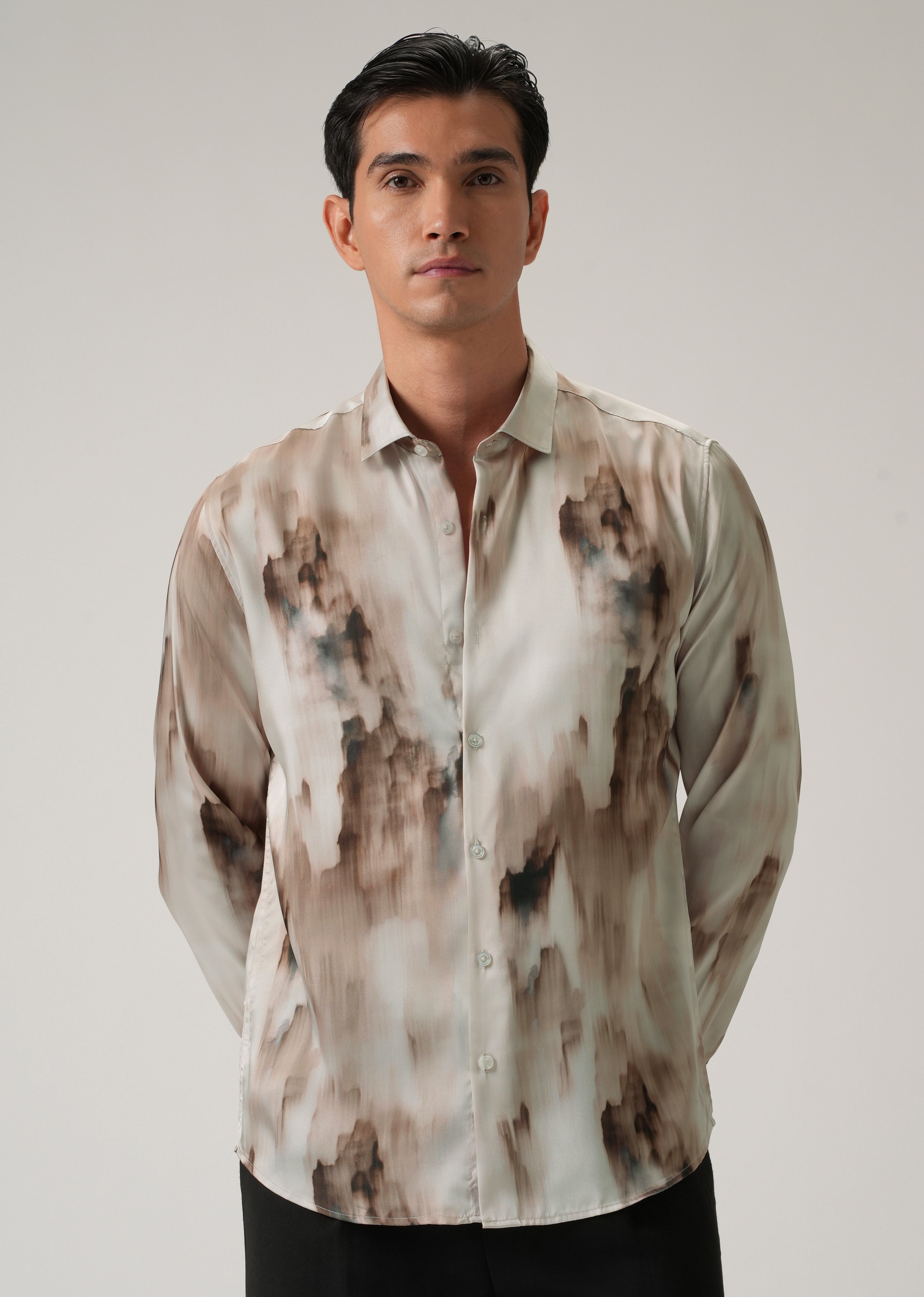 Watercolor Print Shirt