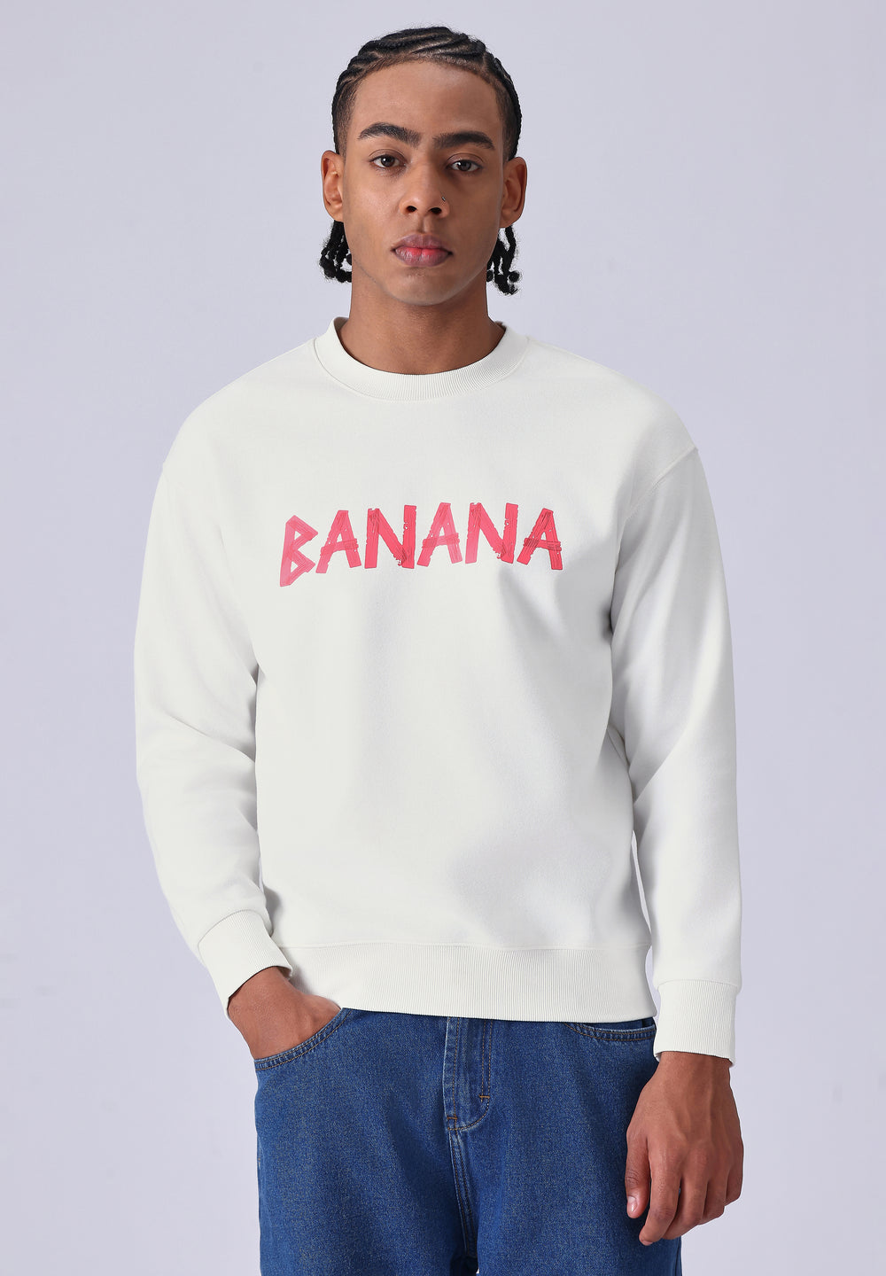 White Banana Club Sweatshirt