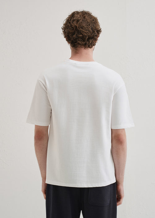 White Basic Relaxed Fit T-shirt