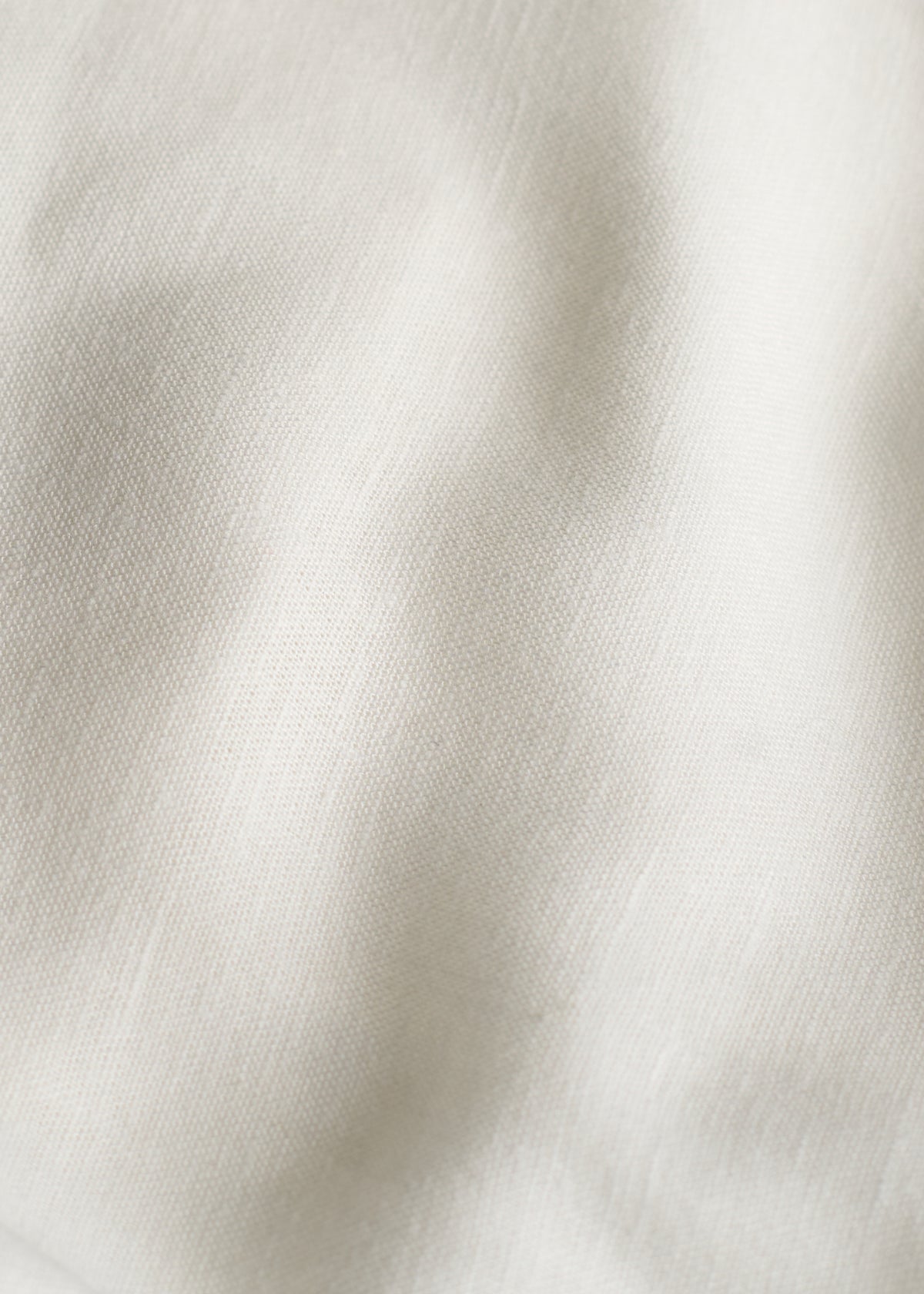White Cotton Blend Regular Fit Shirt