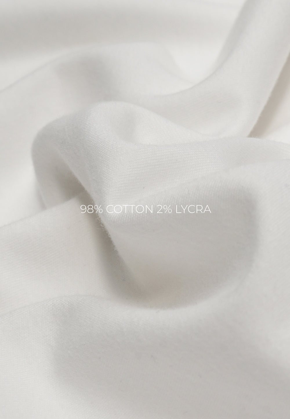 White Elasticated Relaxed Fit Cargo Pant