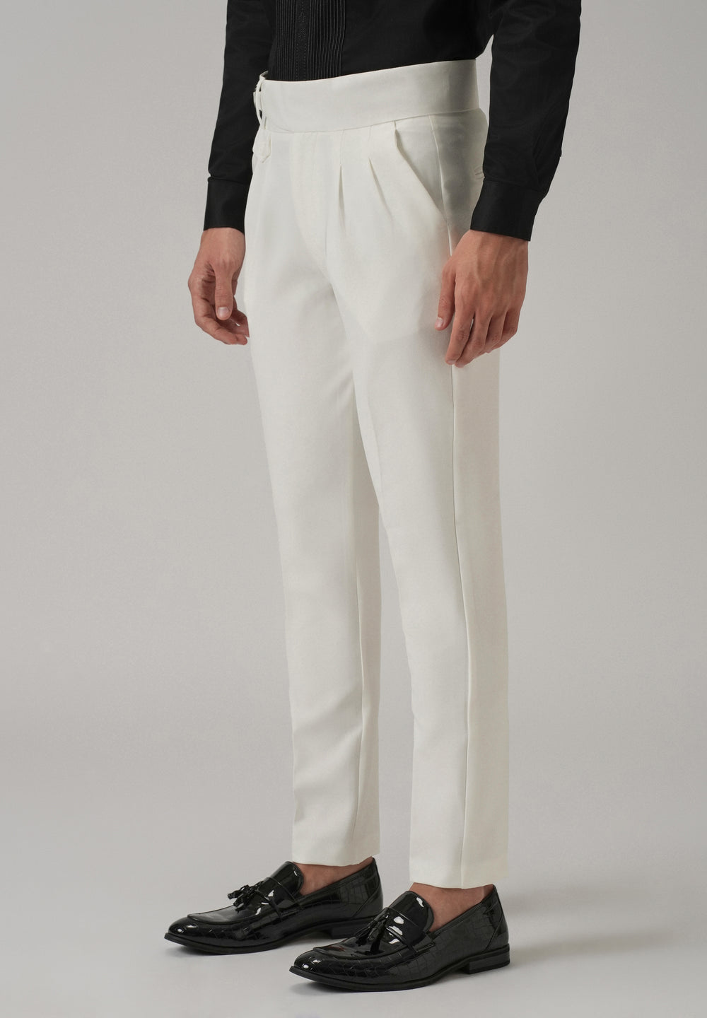 White Gurkha Pant