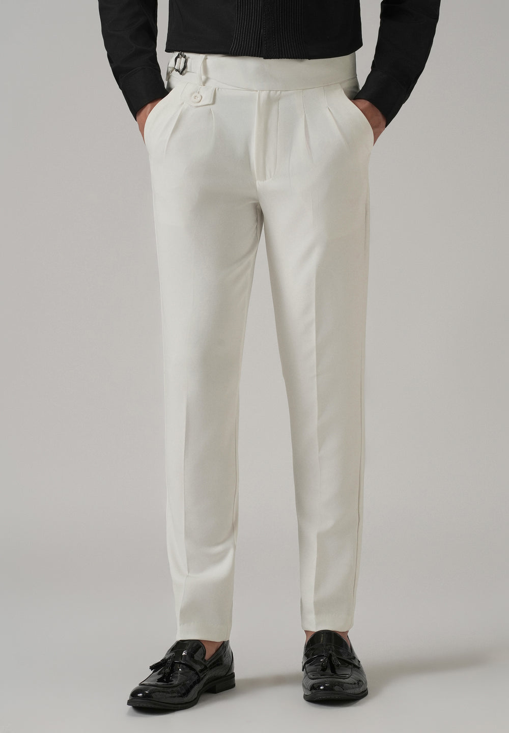 White Gurkha Pant