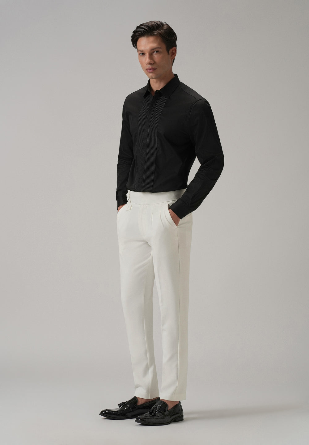White Gurkha Pant
