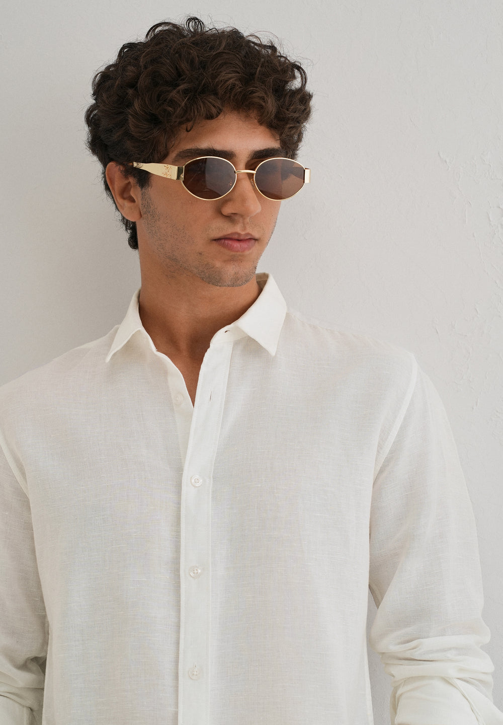 White Linen Shirt