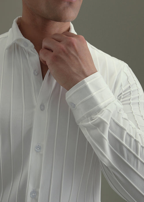 White Stripe Shirt