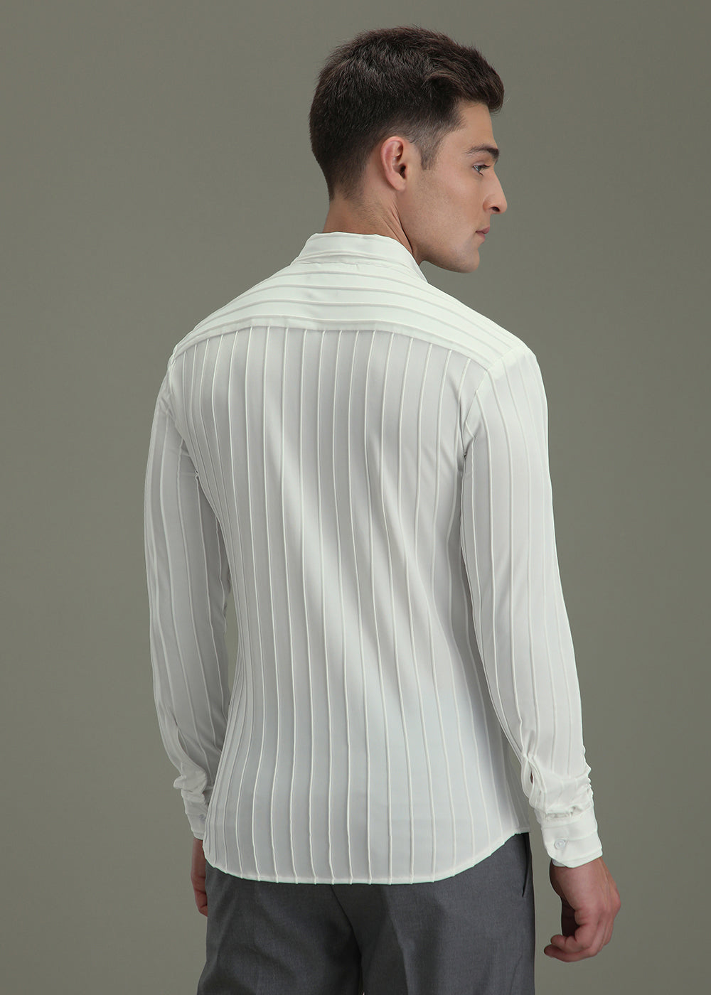 White Stripe Shirt