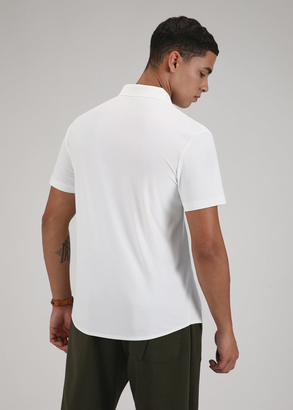 White Stitchless Shirt