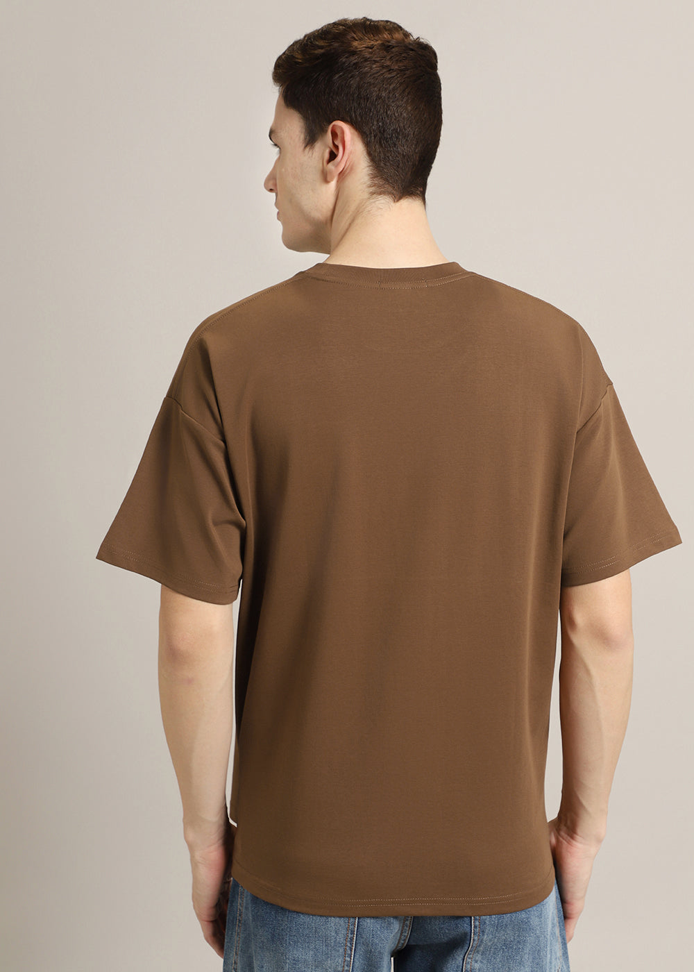 Wild Brown Oversized T-shirt