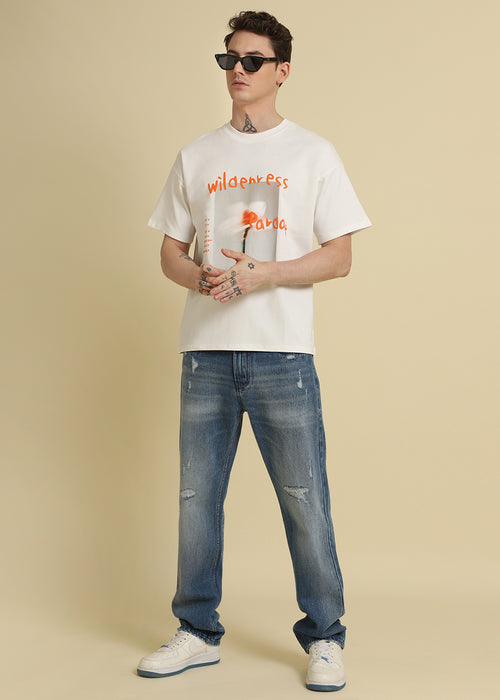 Wild Off White Oversized T-shirt