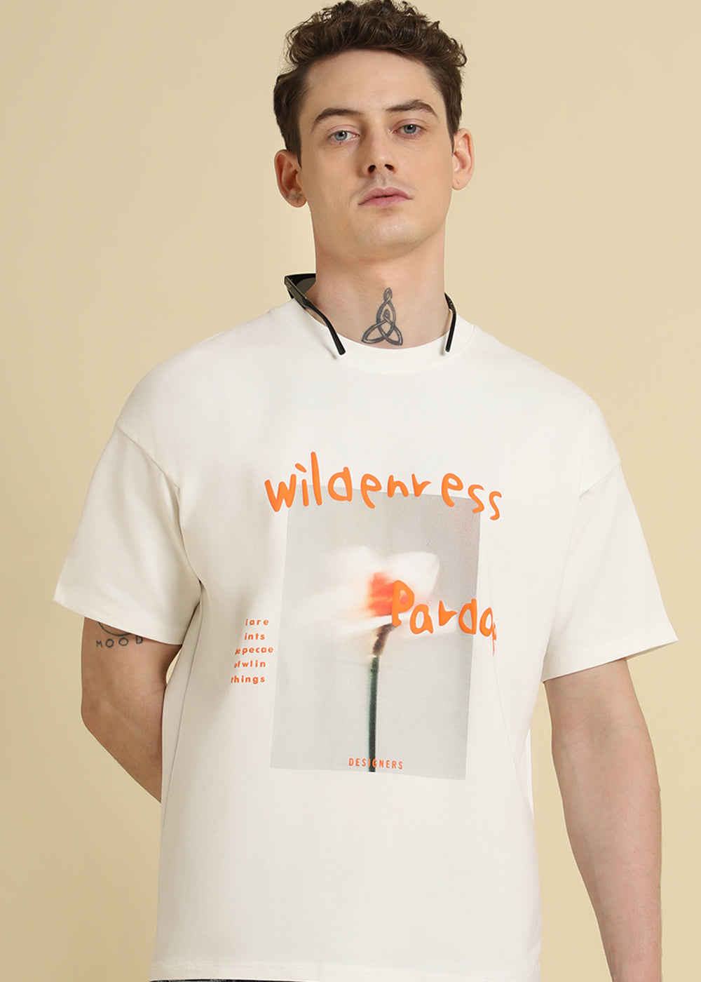 Wild Off White Oversized T-shirt