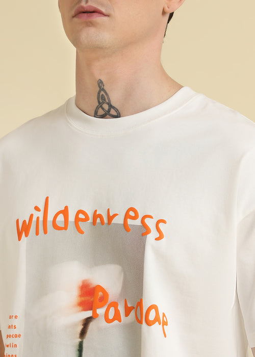 Wild Off White Oversized T-shirt