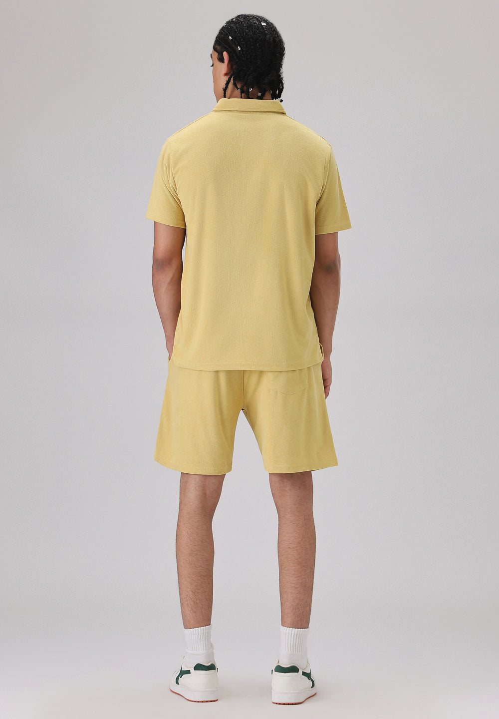 Yellow Knitted Co-ord Set