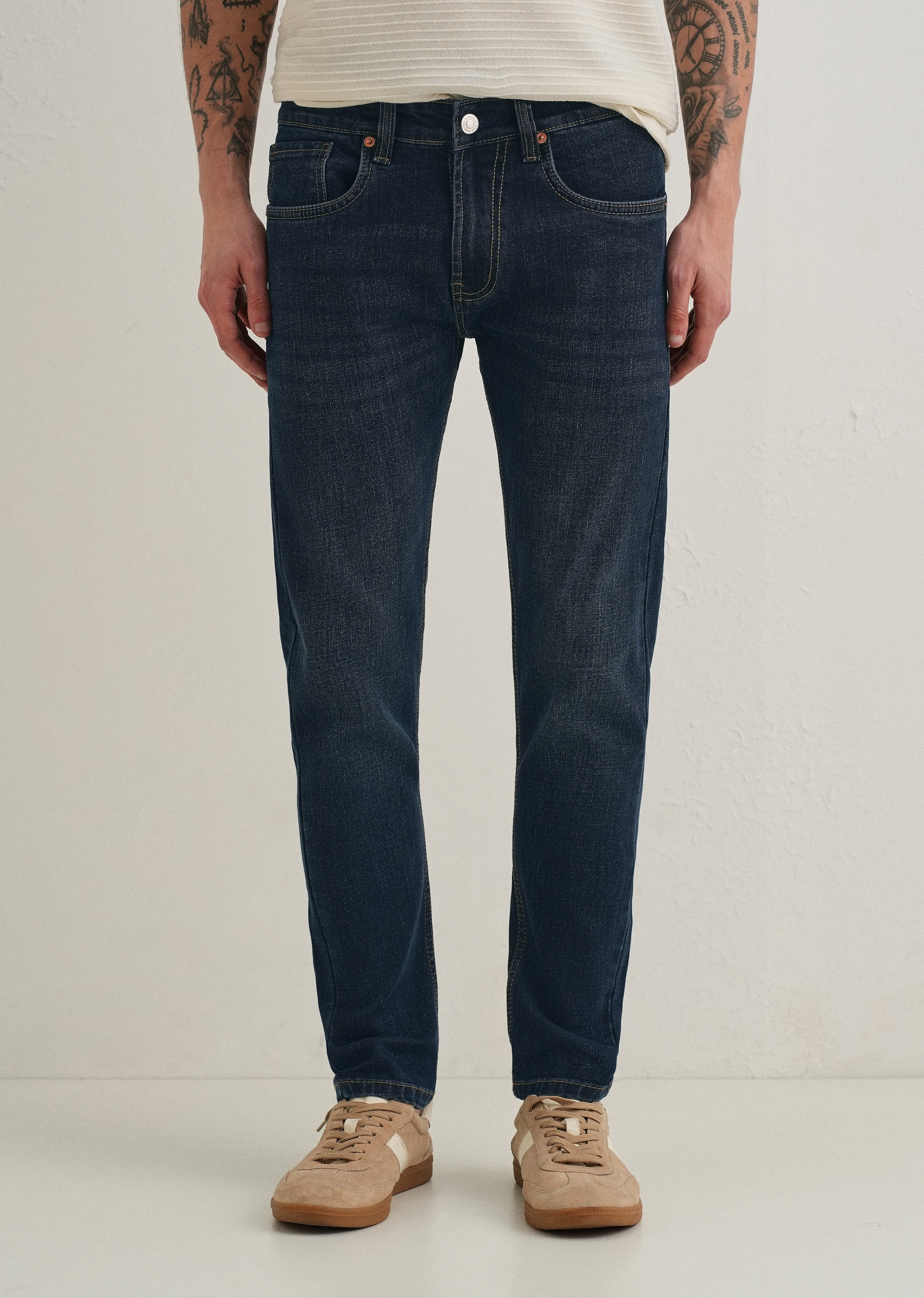 Zeel Blue Slim fit Jeans