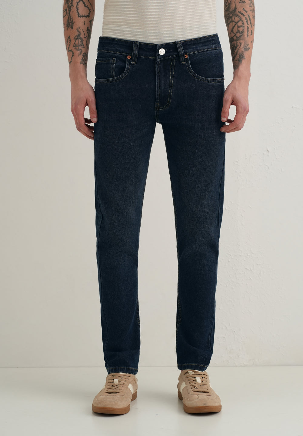 Zeel Blue Slim fit Jeans