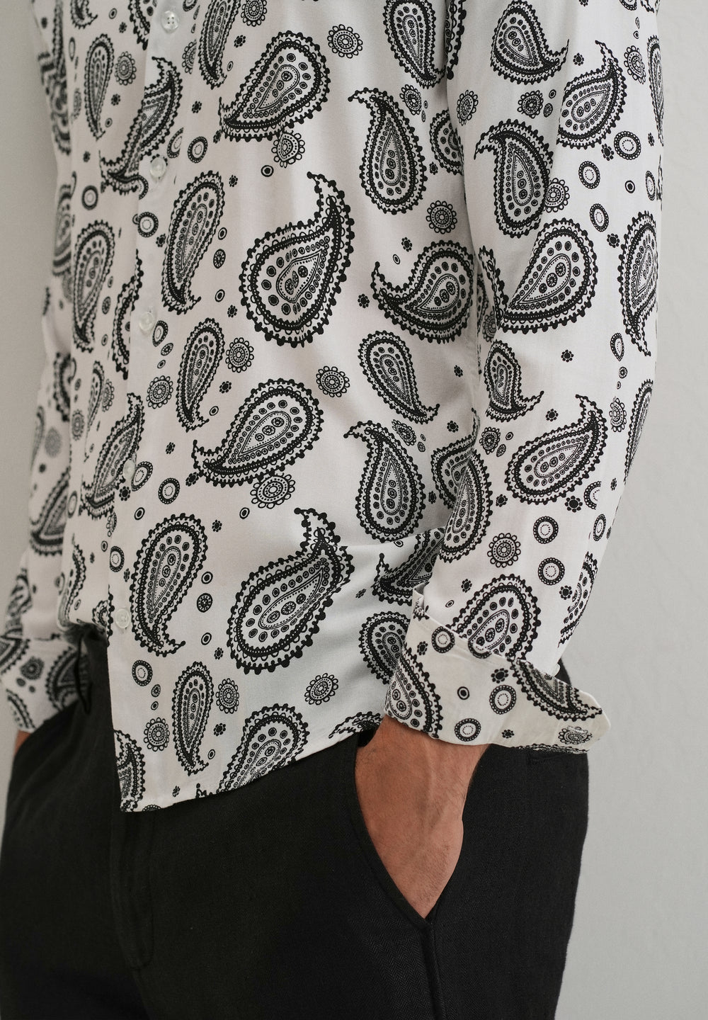 Zubolo Paisley Print Shirt