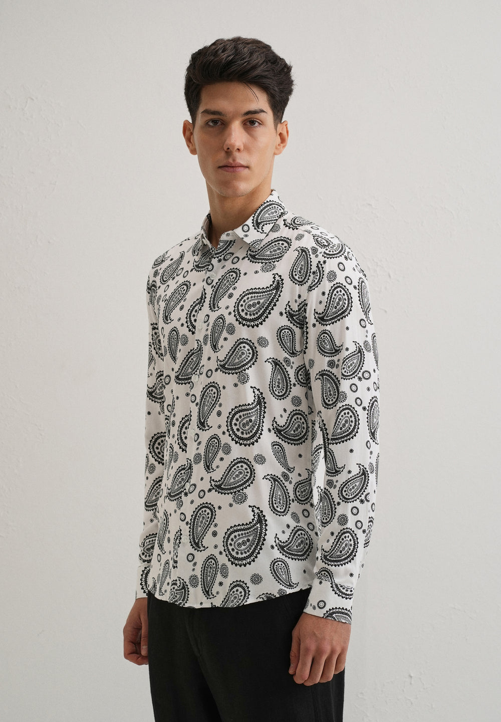 Zubolo Paisley Print Shirt