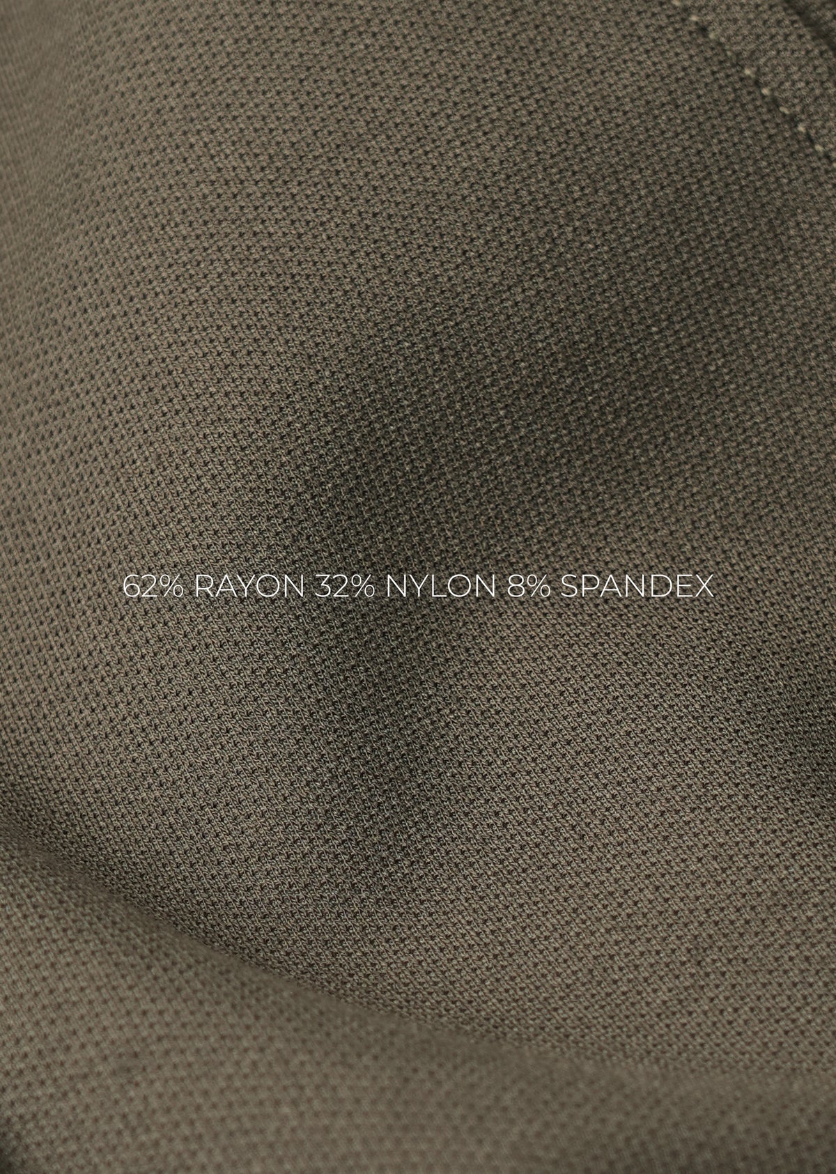 Olive Grey Relaxed Fit Drawstring Trouser
