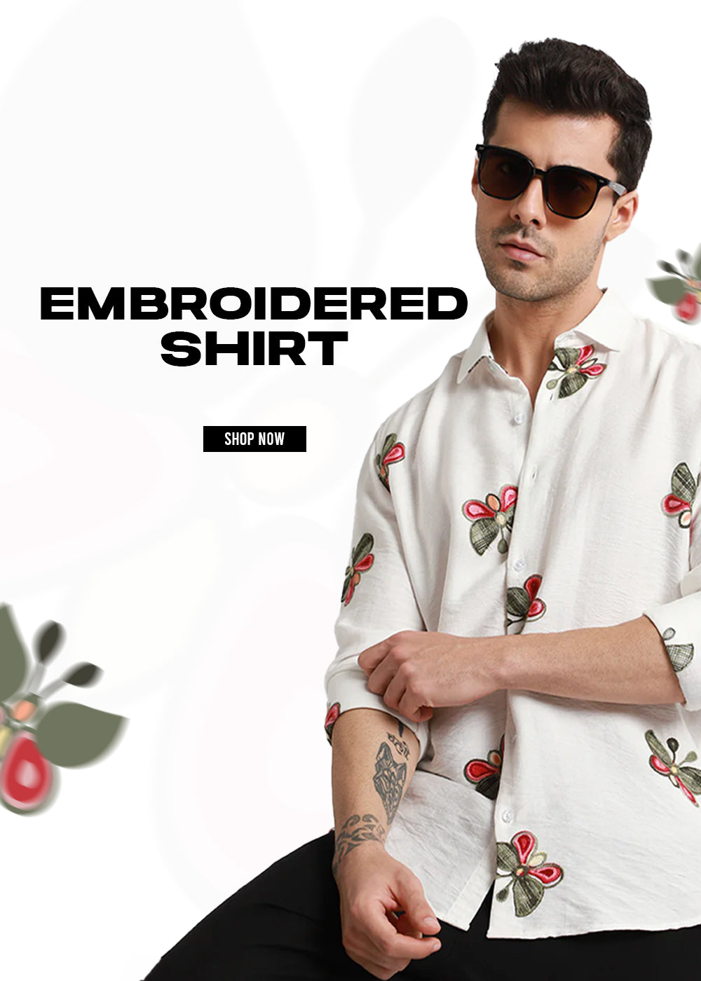 Embroidery shirt Mobile